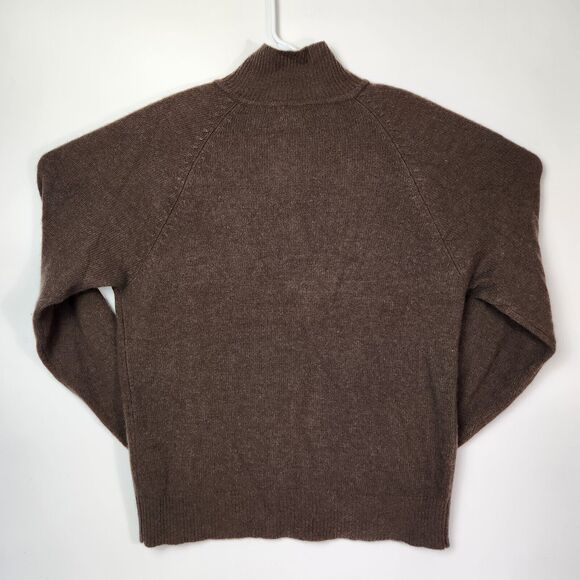 Eclectic Sweater Mens M Lambs Wool Blend Grandpa Style Preppy Career Wear Oxford - Picture 7 of 10